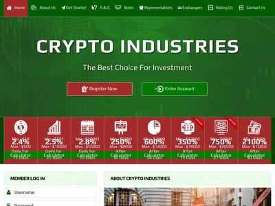 Crypto Industries screenshot