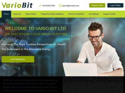 [SCAM] variobit.com -Min 10$ (5% daily for 30 days) RCB 80% Variobit.com